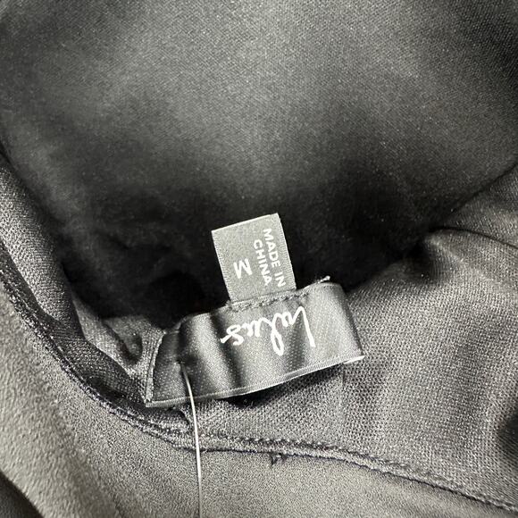 Lulus Perfection Bound Black Sleeveless Cowl Back Mini Dress Party Medium NWT - Picture 10 of 11